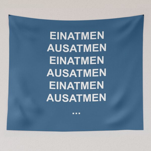 Artikelvorschau, Einatmen - Ausatmen entworfen und verkauft von Vectorqueen.
