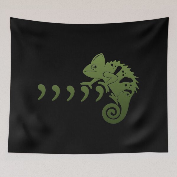 Item preview, Comma Comma Comma Chameleon  designed and sold by SimplyNun.