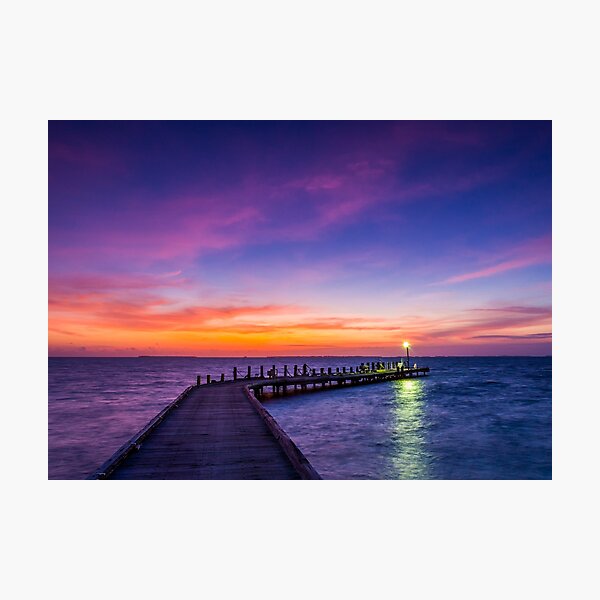 Light on the Jetty Photographic Print