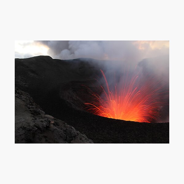 Mt Yasur Volcano Photographic Print