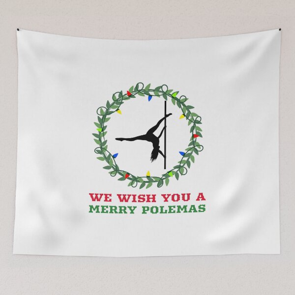 Item preview, We Wish You a Merry Polemas Extended Butterfly designed and sold by PoleUnicorn.