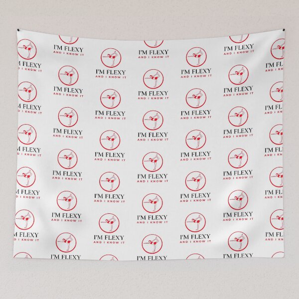 Item preview, I'm Flexy and I Know It Red designed and sold by PoleUnicorn.