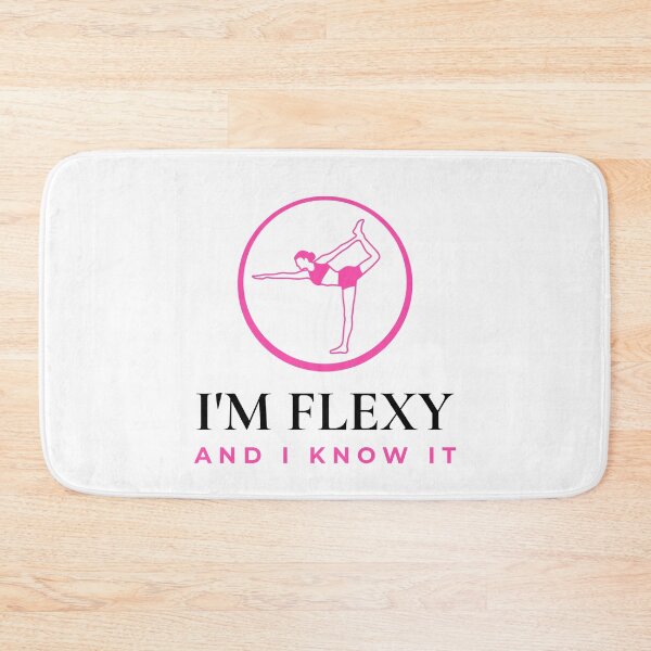 Item preview, I'm Flexy and I Know It Pink designed and sold by PoleUnicorn.