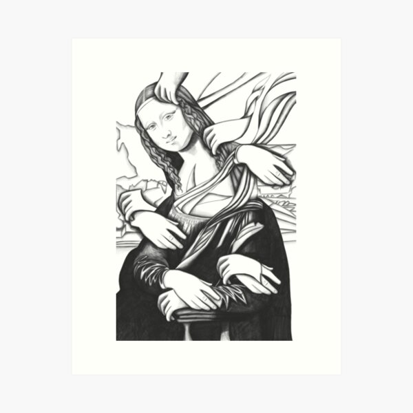 Mona Lisa 82 Art Print