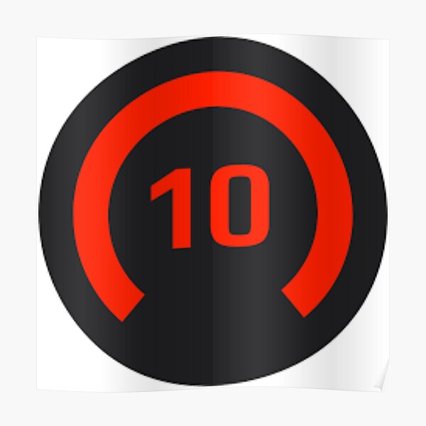 "faceit level 10 counterstrike global offensive" Poster by davetv