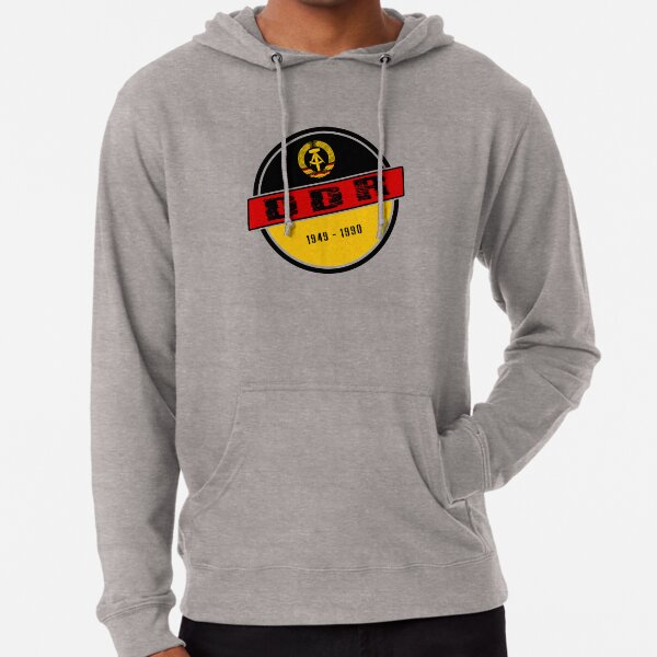 Sweat à capuche DDR Allemagne de l/'est Football Style Kit Militaire Vert Haut à Capuche WW2