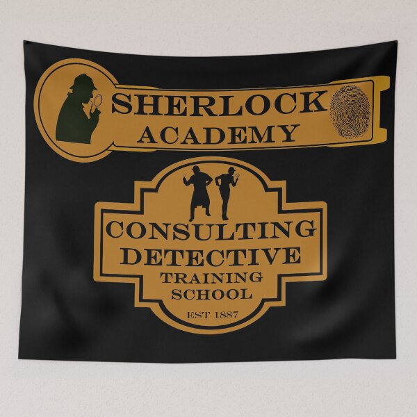 Item preview, Sherlock Academy - Consulting Detective Training School designed and sold by CrimeLab.