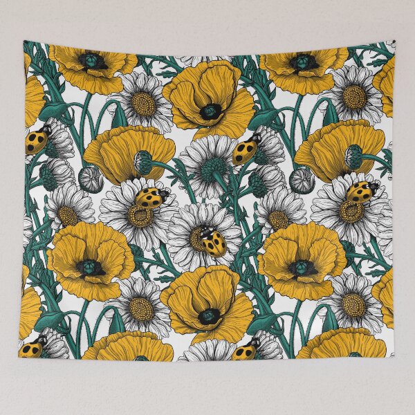 Item preview, The meadow in yellow designed and sold by Katerina Mitkova Kirilova.