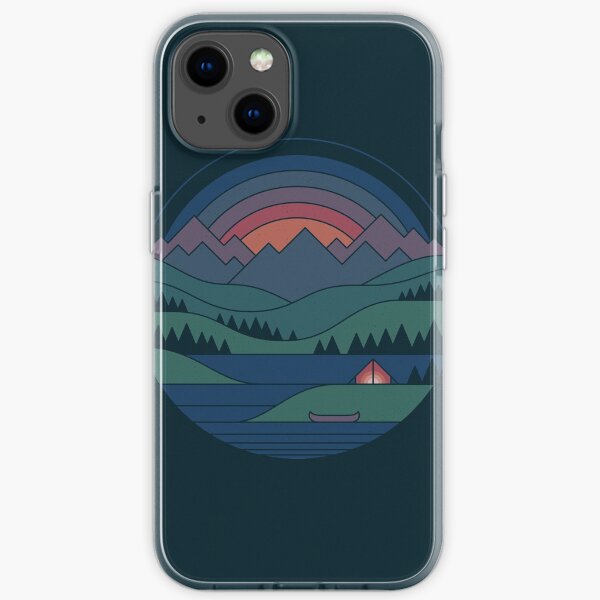 The Lake at Twilight iPhone Soft Case