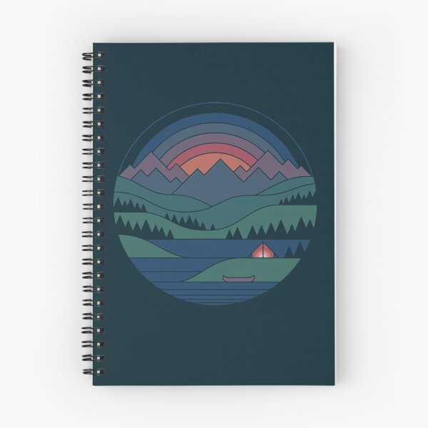 Item preview, The Lake at Twilight designed and sold by thepapercrane.