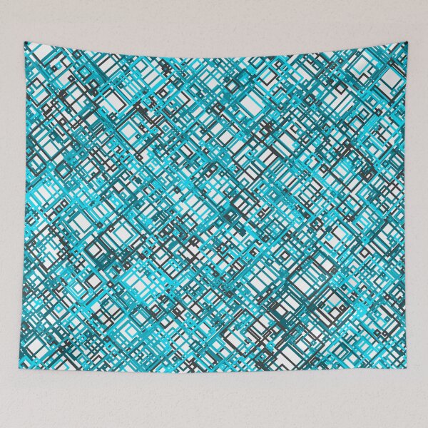Item preview, Abstract Generative Art color distributed squares polygons background illustration designed and sold by IuriiVlasenko.