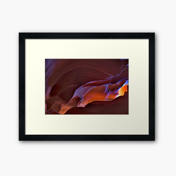 Paige AZ Upper Antelope Canyon Framed Art Print
