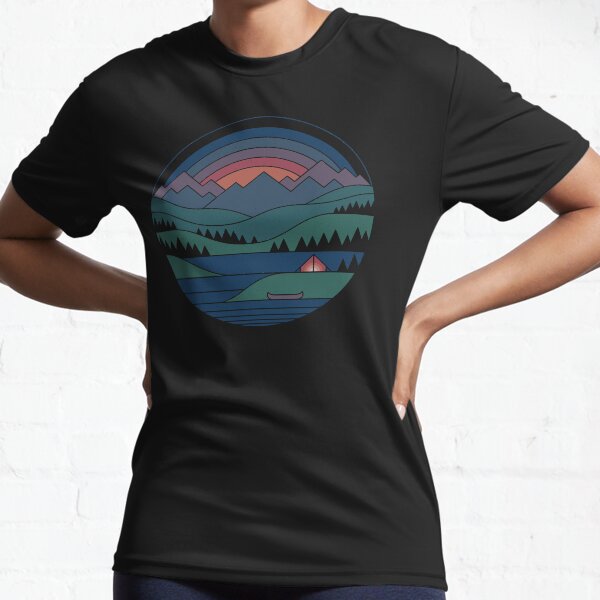 am Rande der Dunkelheit Funktionsshirt