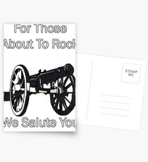 AC/DC For Those About To Rock Postcards