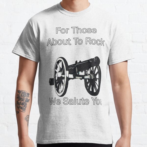 AC/DC For Those About To Rock Classic T-Shirt
