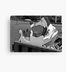 Last Ride For Claus Canvas Print