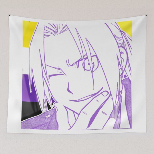 Item preview, Non-binary Edward Elric designed and sold by Jemjae1112.