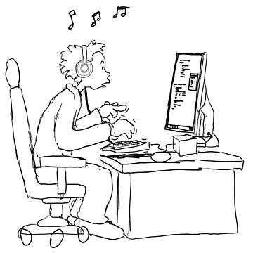 Artwork thumbnail, Programming Cartoon by devscape