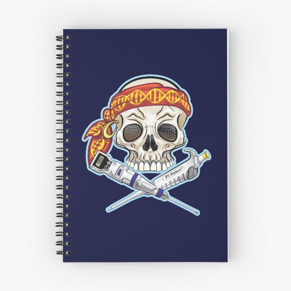 Item preview, PCR Pirate Funny Design for DNA Biotechnology Lab Scientists designed and sold by Zit-Zat-Zot.
