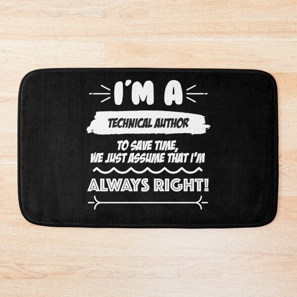 Item preview, Technical Author Job Gift for every Technical Author Funny Slogan Hobby Work Worker Fun designed and sold by mooony.