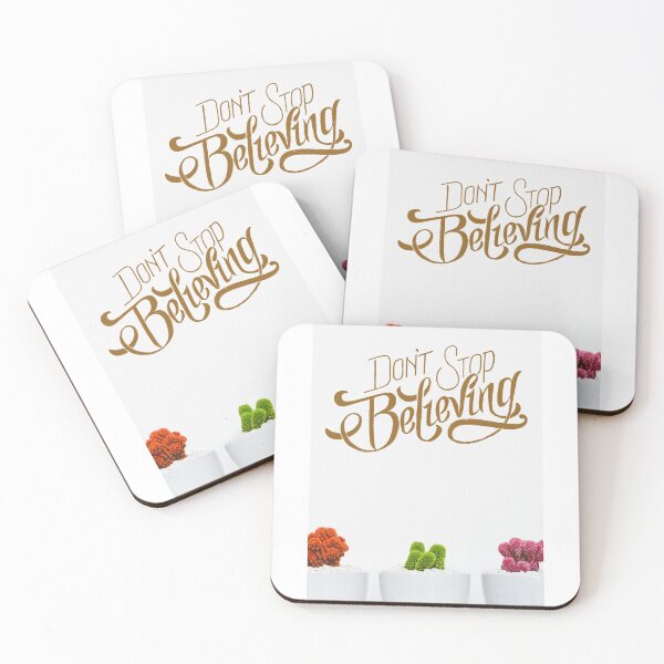 Item preview, Don't stop believing designed and sold by Kerry Pritchard.