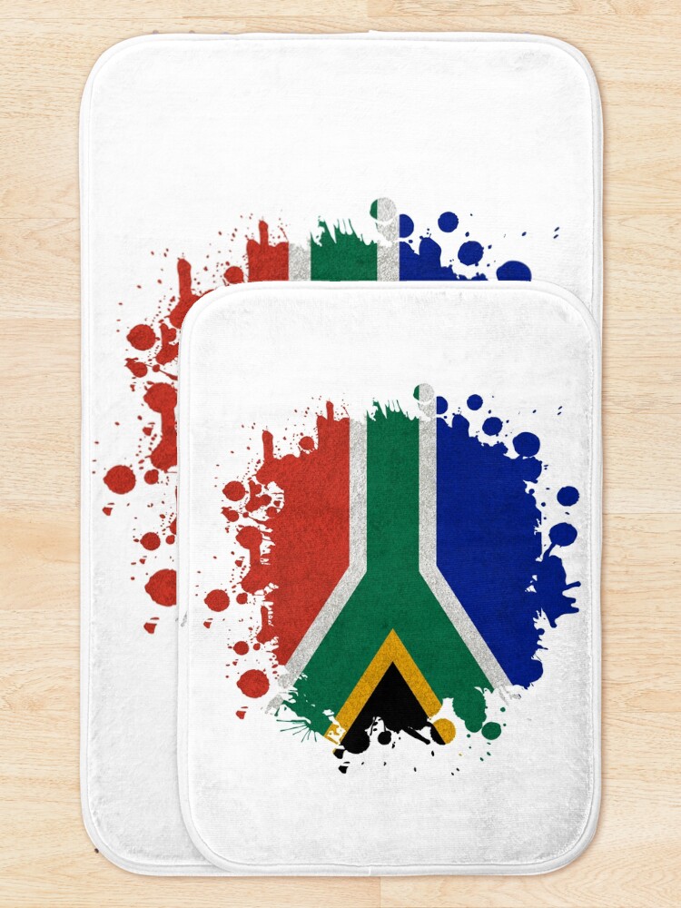 "South Africa blob / gift Johannesburg Cape Town" Bath Mat for Sale by