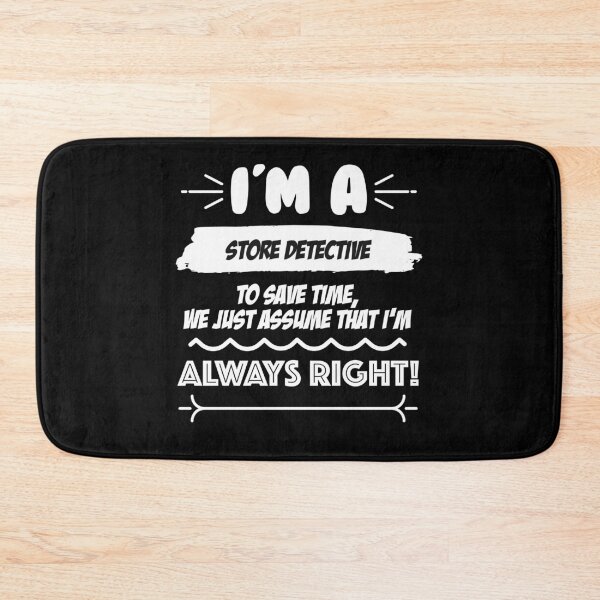 Item preview, Store Detective Job Gift for every Store Detective Funny Slogan Hobby Work Worker Fun designed and sold by trybest.