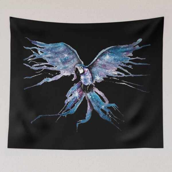 Item preview, Galactic parrot designed and sold by Mimik-Ink.