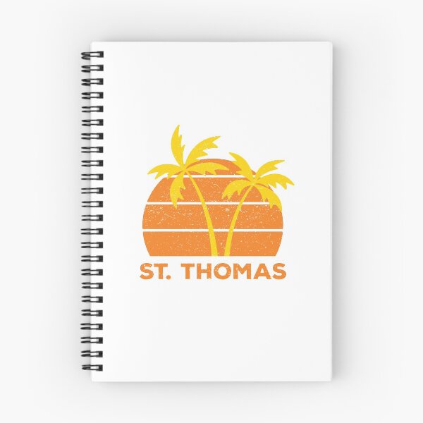 Artikelvorschau, St. Thomas Retro entworfen und verkauft von teesaurus.
