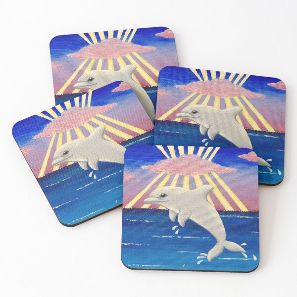 Item preview, Dolphin at Sunset designed and sold by Soozie Wray.