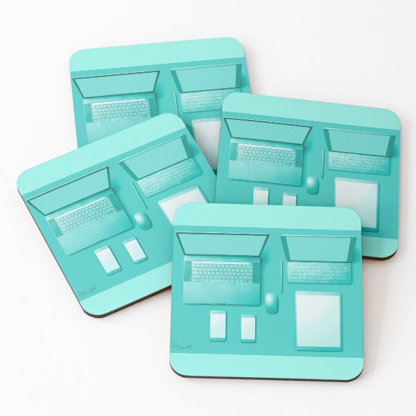 Item preview, Tech In Teal designed and sold by Rene Crystal.