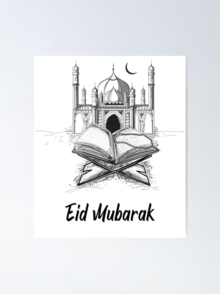 Eid Mubarak Doodle PNG Transparent Images Free Download | Vector Files |  Pngtree