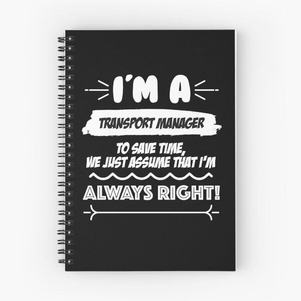 Item preview, Transport Manager Job Gift for every Transport Manager Funny Slogan Hobby Work Worker Fun designed and sold by mooony.