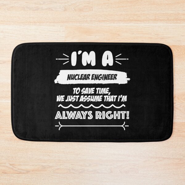 Item preview, Nuclear Engineer Job Gift for every Nuclear Engineer Funny Slogan Hobby Work Worker Fun designed and sold by trybest.