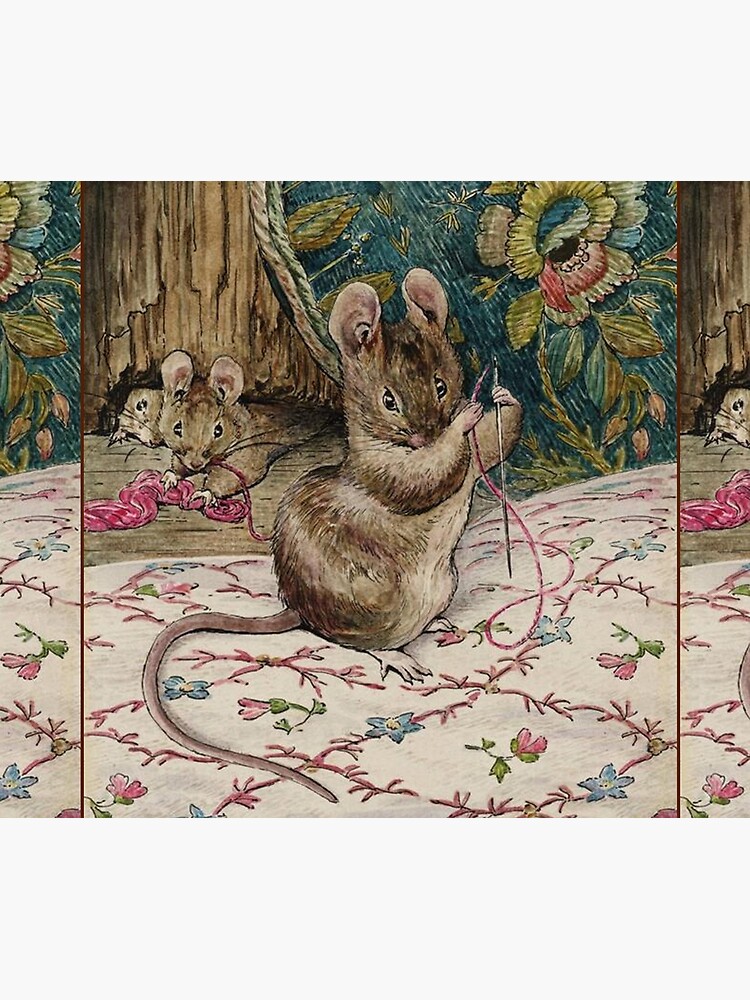 The Mice at Work.Threading the Needle. Beatrix Potter. by TOMSREDBUBBLE