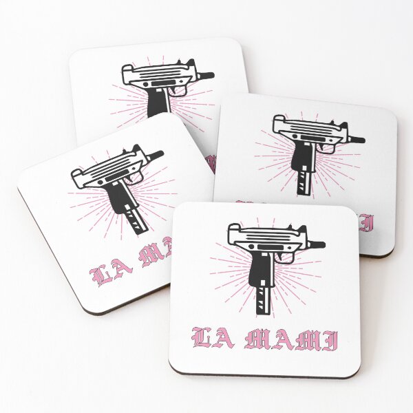 Item preview, Uzi La Mami Mami Trap Queen Pink Artwork Street Life designed and sold by RosedesignArt.