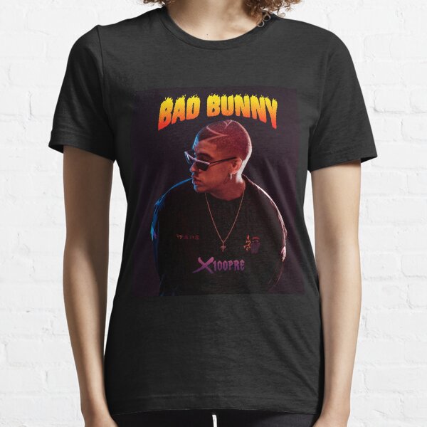 x100 pre bad bunny tour 2019 bedakan T-shirt essentiel