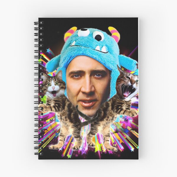 Item preview, Nicholas Cage with Kittens designed and sold by Babyfishbrain.