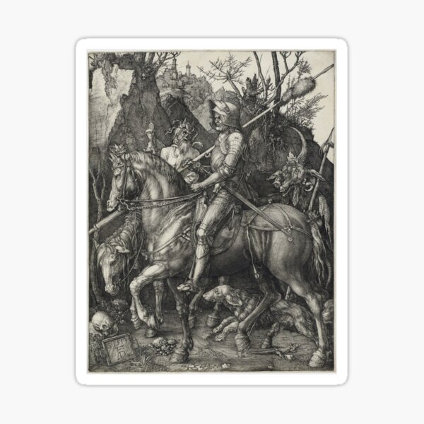 Item preview, Albrecht Dürer - Knight Death And Devil designed and sold by vakashop.