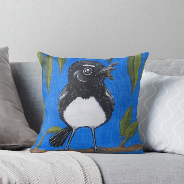 Item preview, Willywagtail Dinnertime designed and sold by Soozie Wray.