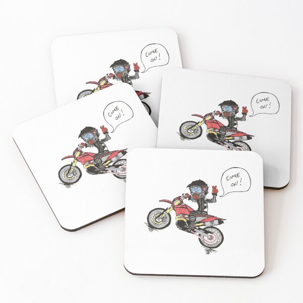 Item preview, Come On Biker Mootorbike Art Design designed and sold by HighArtDesigns.