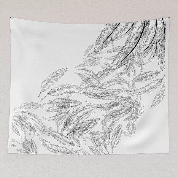 Item preview, Flying feathers designed and sold by Patricia Piotrak.
