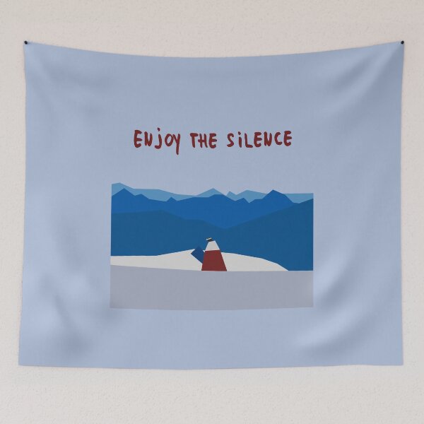 Item preview, Enjoy the silence designed and sold by OberkornGraphic.