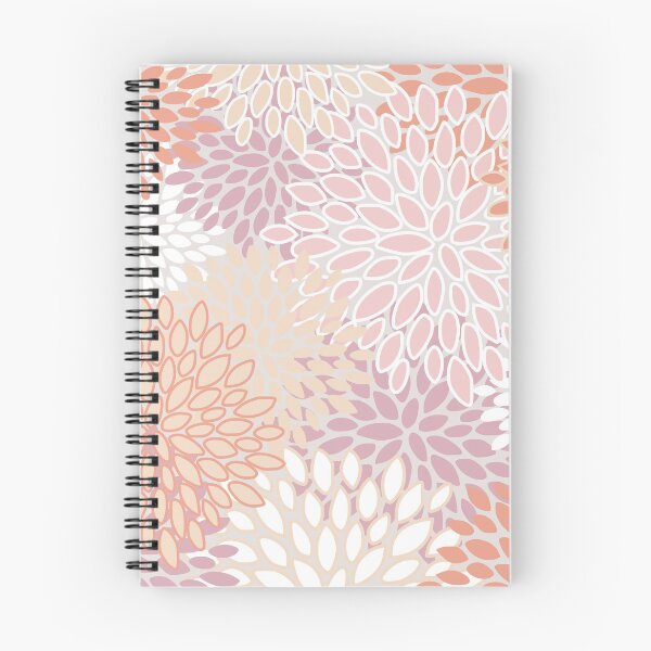 Item preview, Flower Bloom Pattern, Coral, Blush and Pink designed and sold by meggydesigns.