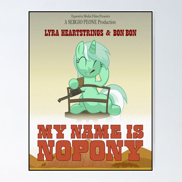 Item preview, My Name Is Nopony designed and sold by Stinkehund.