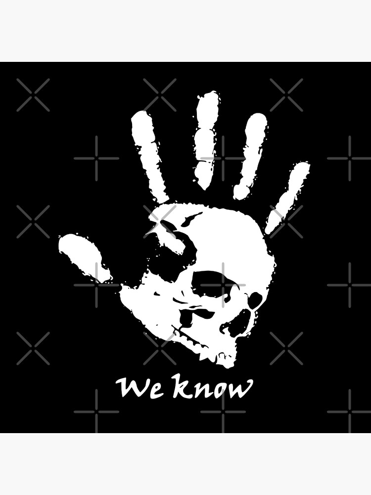 dark brotherhood logo high quality art board print by geempah redbubble redbubble