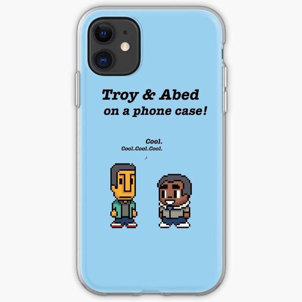 Troy and Abed ยท Community ยท TV show iPhone Soft Case