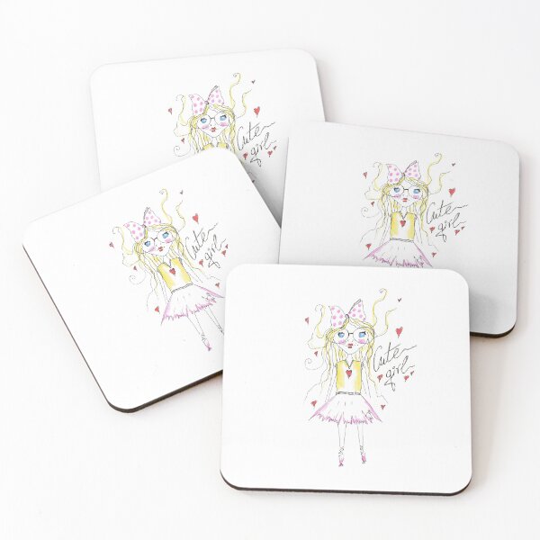 Item preview, Cute Fantasy Girl Art Magic Design designed and sold by HighArtDesigns.