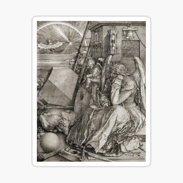 Item preview, Albrecht Durer - Melancholia designed and sold by vakashop.
