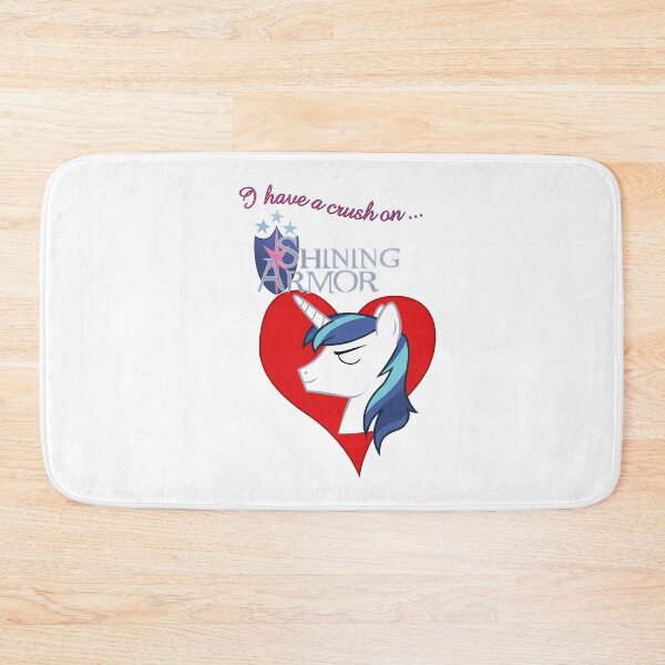Item preview, I have a crush on... Shining Armor - with text designed and sold by Stinkehund.